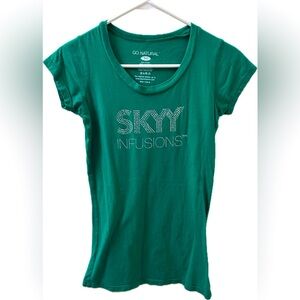 Women’s Green Skyy Infusions Shirt M